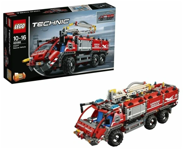 Конструктор LEGO Technic 42068 Автомобиль спасательной службы аэропорта